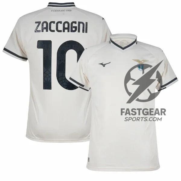 Lazio Away Zaccagni 10 Fan Jersey 2025/26 Official Printing