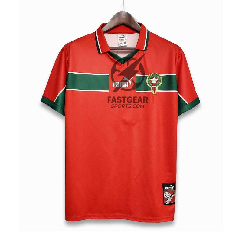 Retro Morocco Home Fan Jersey 1998
