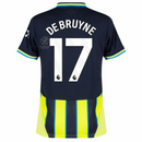 Manchester City Away 2024/25 Patches UCL UEFA Foundation (Official Printing)