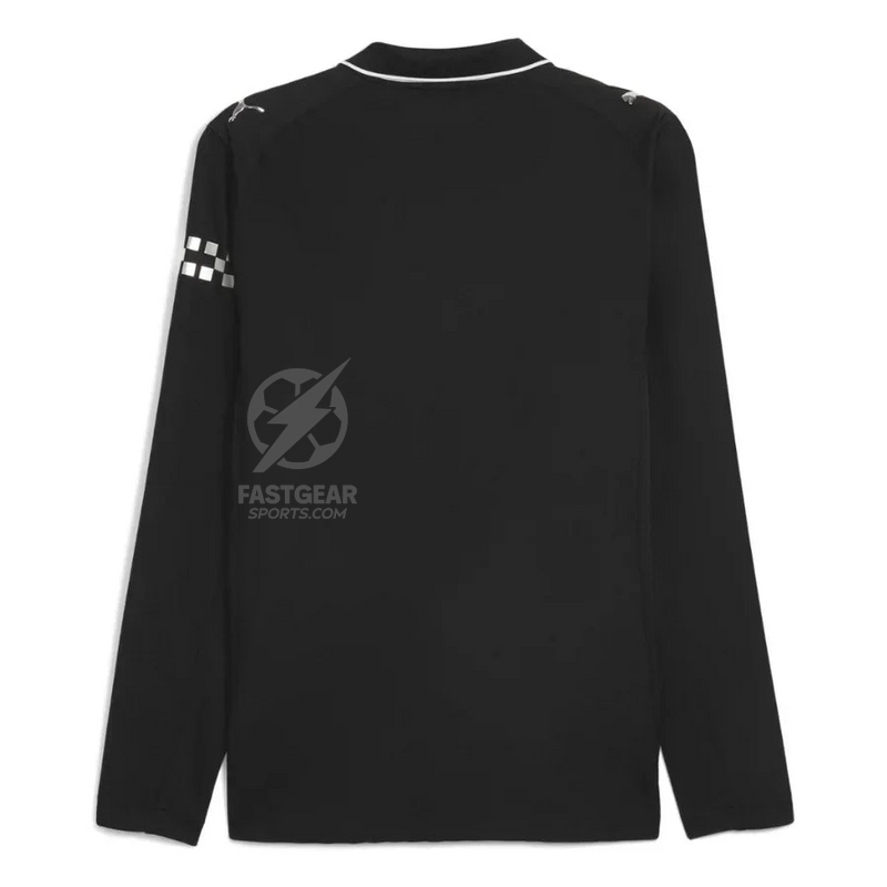 Manchester City Away Fan Jersey 2025/26 Patches UCL + 10th Anniversary UEFA.