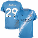Manchester City Home Cherki 29 Fan Jersey 2025/26