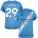 Manchester City Home Cherki 29 Fan Jersey 2025/26