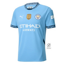 Manchester City Home Jersey 2024/25 Patch World Cup