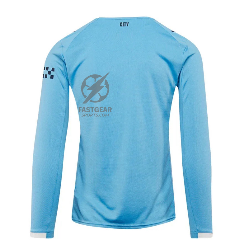 Manchester City Home Long Sleeve Fan Jersey 2025/26