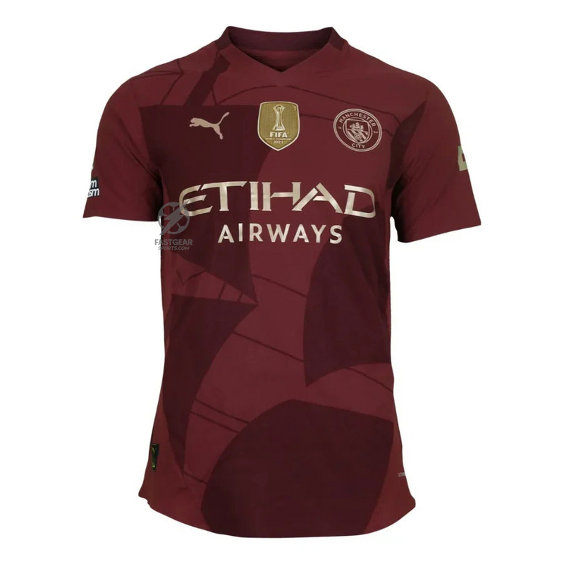 Manchester City Third Jersey 2024/25 Patch World Cup