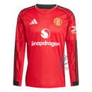 Manchester United Long Sleeve Home Fan Jersey 2025/26
