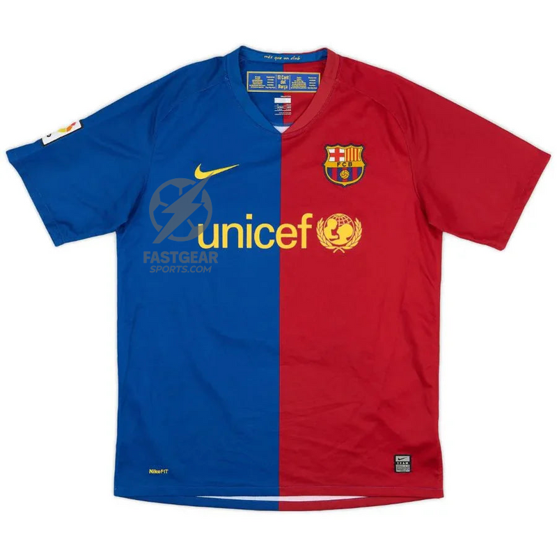 Barcelona Home Retro Jersey 2008/09