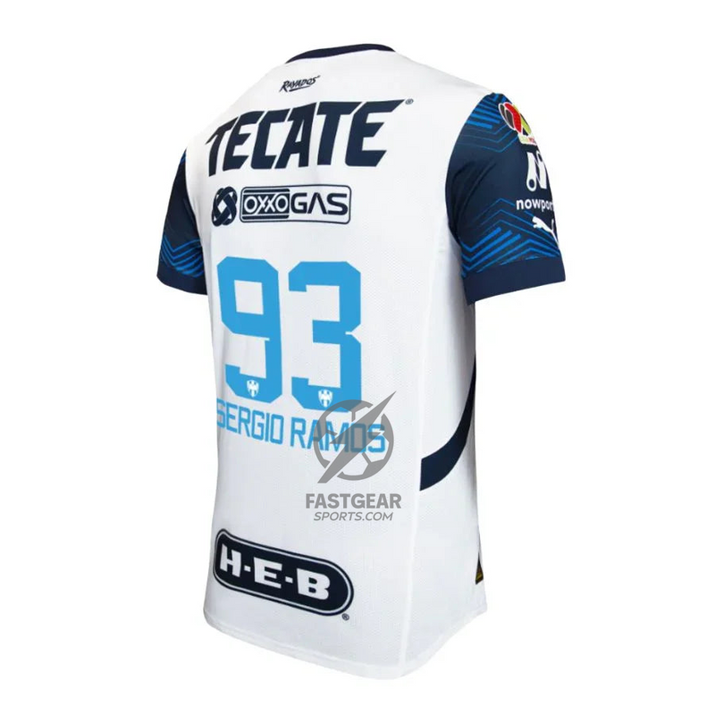 Monterrey Sergio Ramos 93 Away Fan Jersey 2024/25