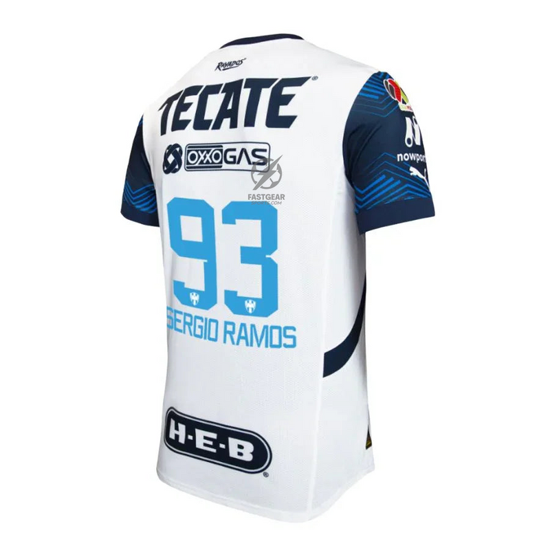Monterrey Sergio Ramos 93 Away Fan Jersey 2024/25