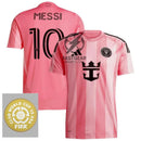 Inter Miami Messi 10 Home Fan Jersey 2025/26 Patch Club World Cup