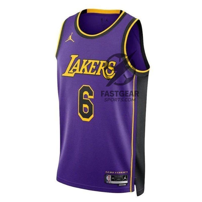 LeBron James Los Angeles Lakers 2023 Statement Edition NBA Jersey - Purple