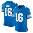 NFL Detroit Lions Blue Jared Goff 16 Limited