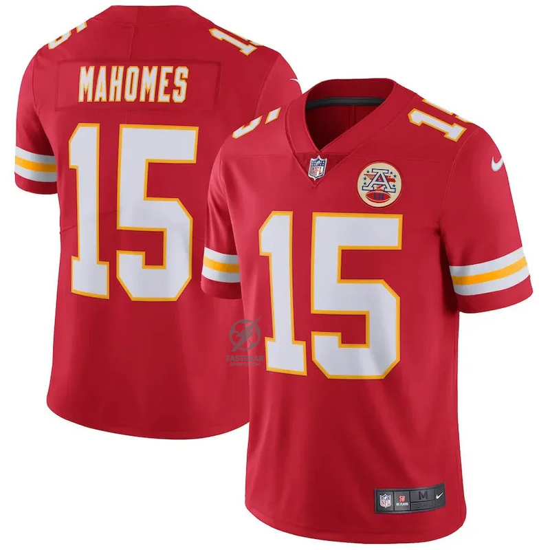 NFL Kansas City Chiefs Patrick Mahomes 15 Limited