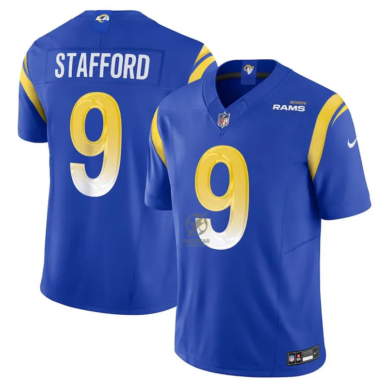 NFL Los Angeles Rams Royal Matthew Stafford 9 Limited