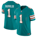 NFL Miami Dolphins Acqua Limited Jersey Tua Tagovailoa 1 Ciano