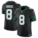 NFL New York Jets Black Aaron Rodgers 8 Legacy