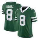 NFL New York Jets Green Aaron Rodgers 8 Legacy