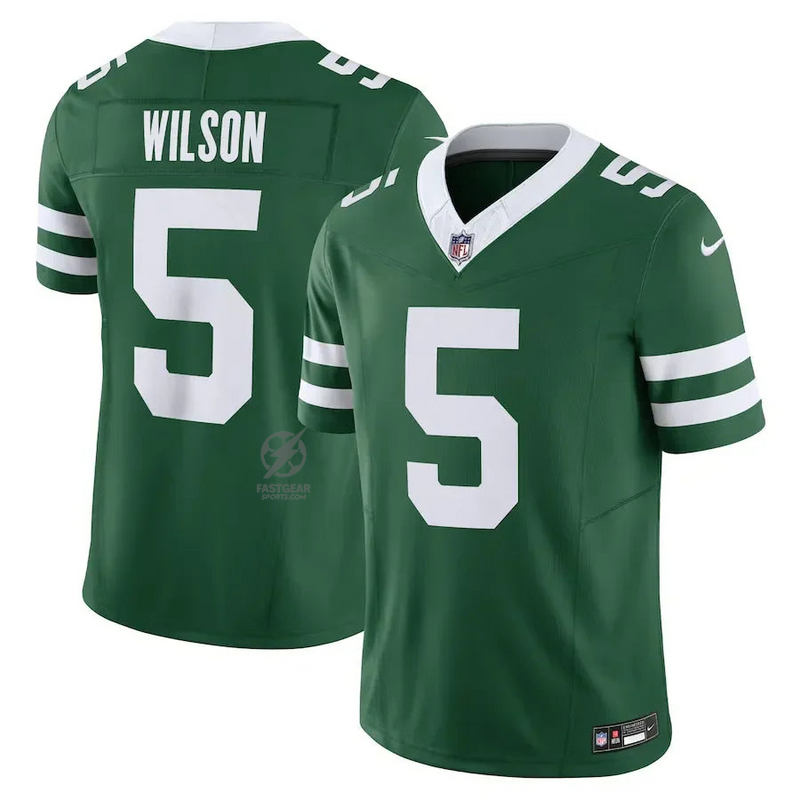 NFL New York Jets Green Garrett Wilson 5 Legacy