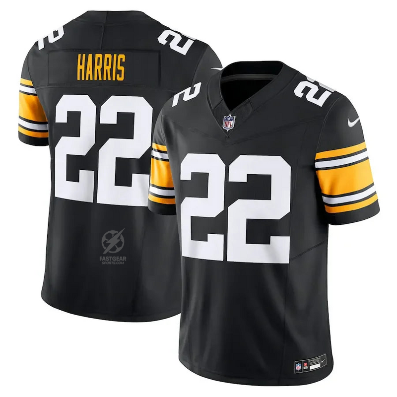 NFL Pittsburgh Steelers Najee Harris 22 Black Limited