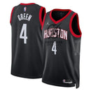 Jalen Green Houston Rockets 2023 Statement Edition Oro NBA Jersey - Black