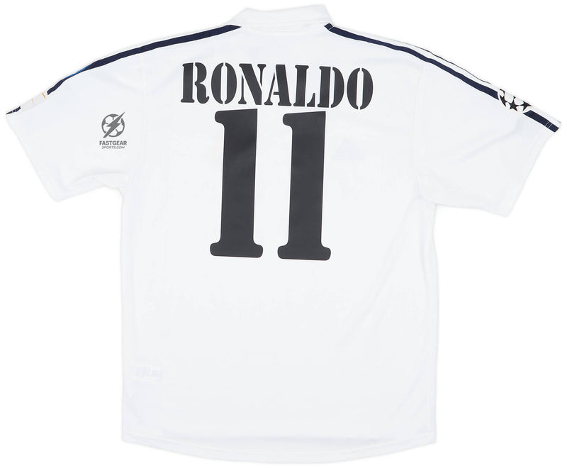 Real Madrid Home Retro Jersey 2002/03