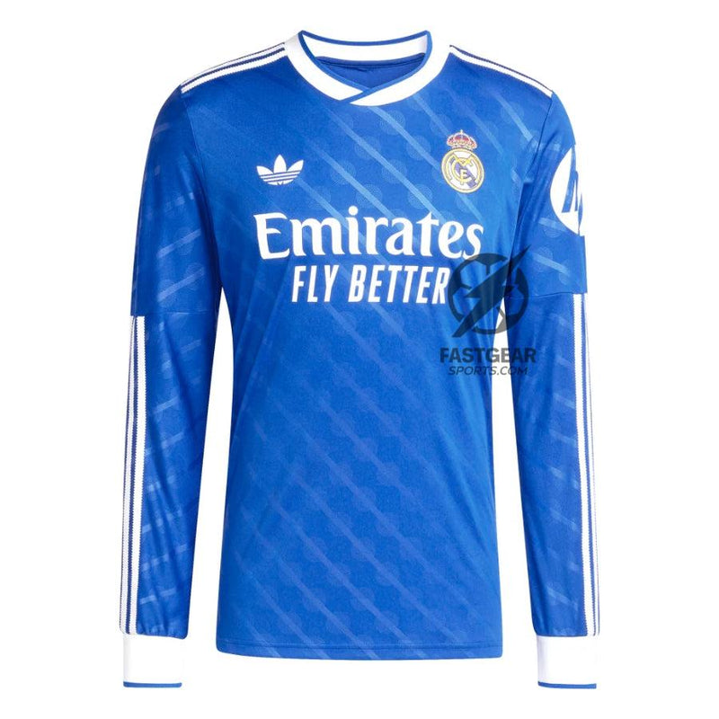 Real Madrid Third Long Sleeve Fan Jersey  2025/26 adidas Originals