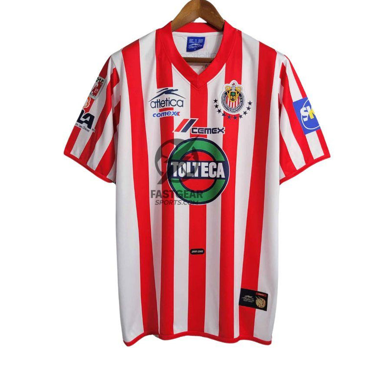 Retro Chivas de Guadalajara Home  Fan Jersey 2001/02