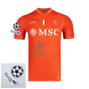 Napoli GK 1 Fan Jersey 2025/26 Patches UCL + 10th Anniversary UEFA.