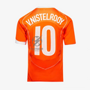Netherlands 2004 Retro Re-Issue Shirt With Van Nistelrooy 10