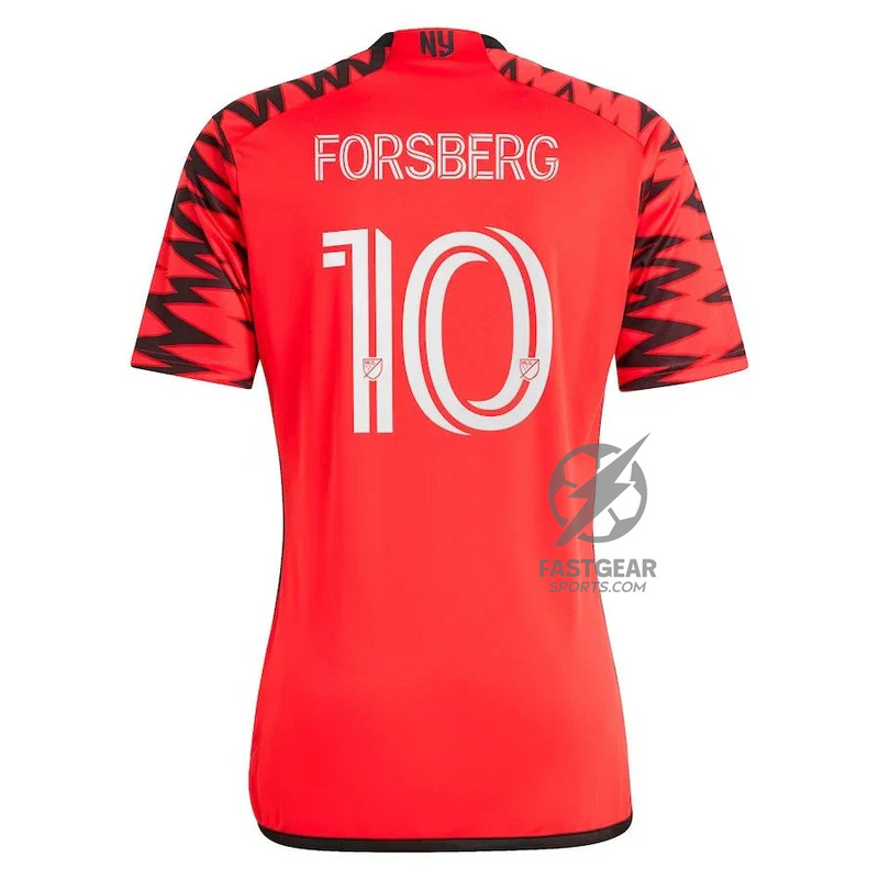 New York Red Bulls Forsberg 10 Home Fan Jersey 2025/26