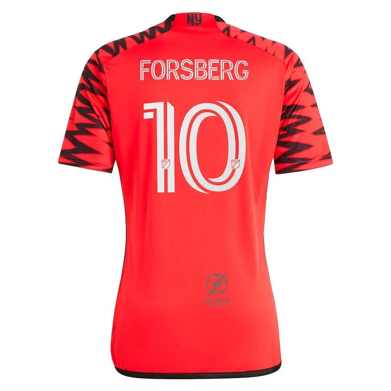 New York Red Bulls Forsberg 10 Home Fan Jersey 2025/26