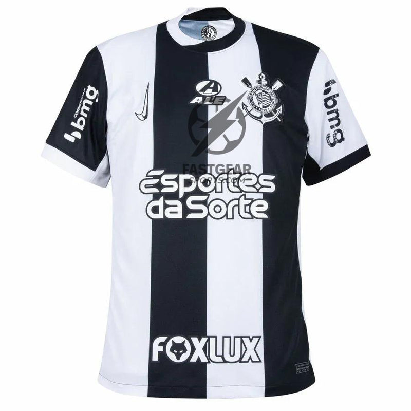 Corinthians Third  Fan Jersey 2024/25 Full Sponsor (Official Printing)