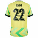 Australia Irvine 22 Home Fan Jersey 2025/26