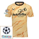 Feyenoord Fourth 2024/25 Patches UCL UEFA Foundation (Official Printing)