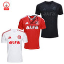 Internacional Fan Jersey Home, Away e Third 2025/26 - Kit 3 Fan Jersey