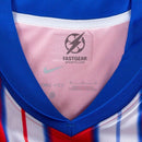 Atlético Madrid Griezmann 7 Home Fan Jersey 2024/25 Patches UCL UEFA Foundation (Official Printing)