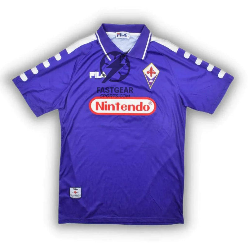 Fiorentina Home  Retro Jersey 1998/99