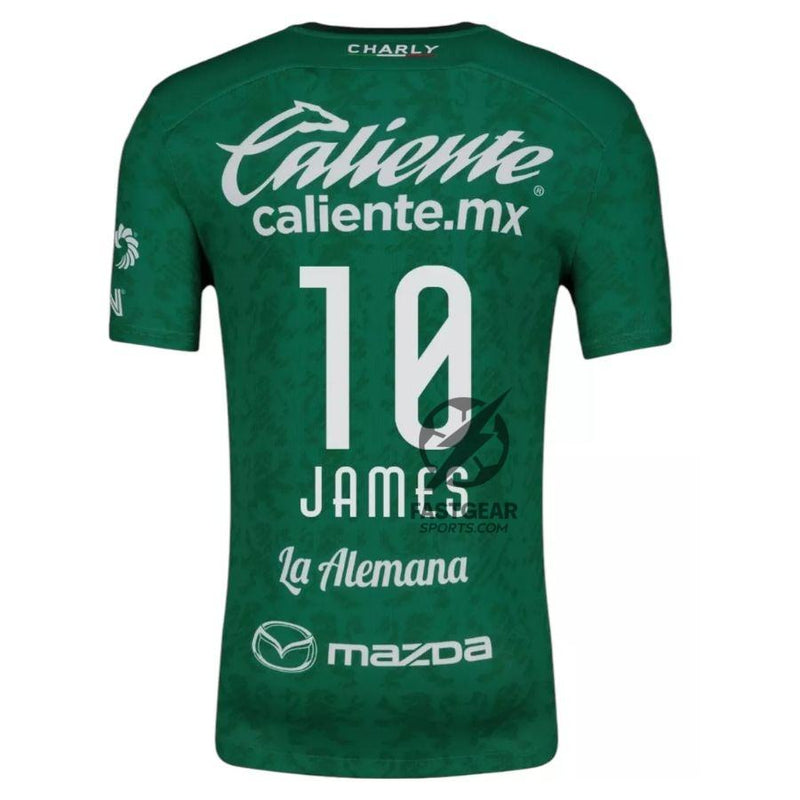 Club León James 10 Home Fan Jersey 2024/25