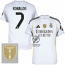 Real Madrid Ronaldo 7 Home Fan Jersey 2025/26 FIFA Intercontinental Champions Patch