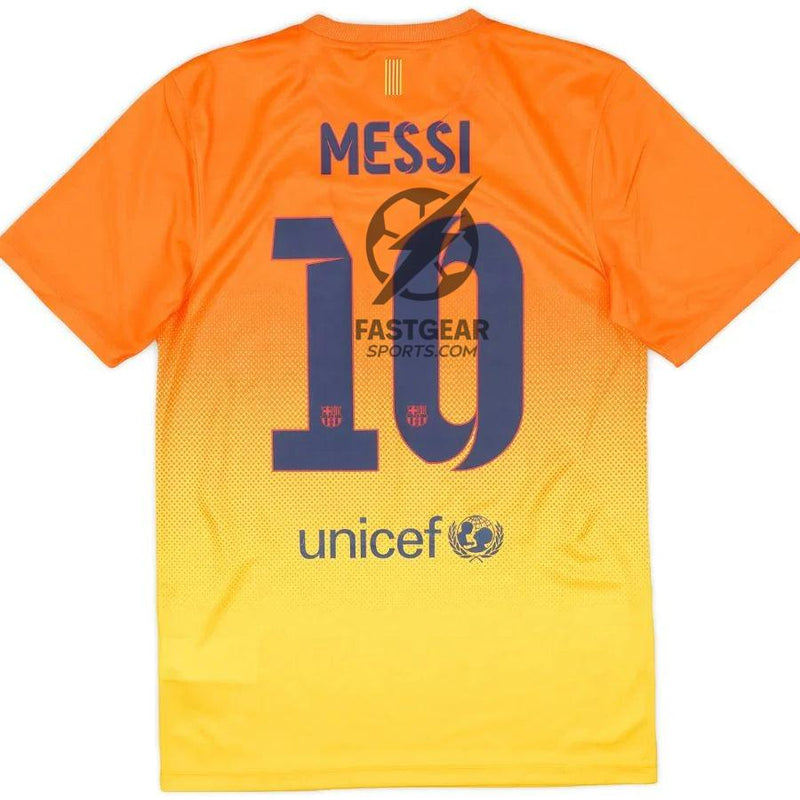 Messi #10 Barcelona Away Retro Jersey 2012/13