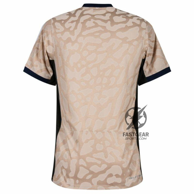 Paris Saint-Germain Fan Jersey Fourth Jordan 2023/24 Patches UCL UEFA Foundation (Official Printing)