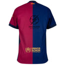 Barcelona Home 2024/25 Patches UCL UEFA Foundation (Official Printing)