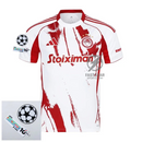 Olympiacos Piraeus Away Fan Jersey 2025/26 Patches UCL + 10th Anniversary UEFA.