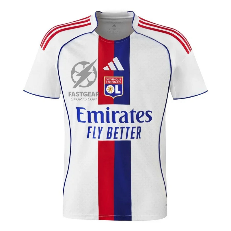 Olympique Lyonnais Home Fan Jersey 2025/26