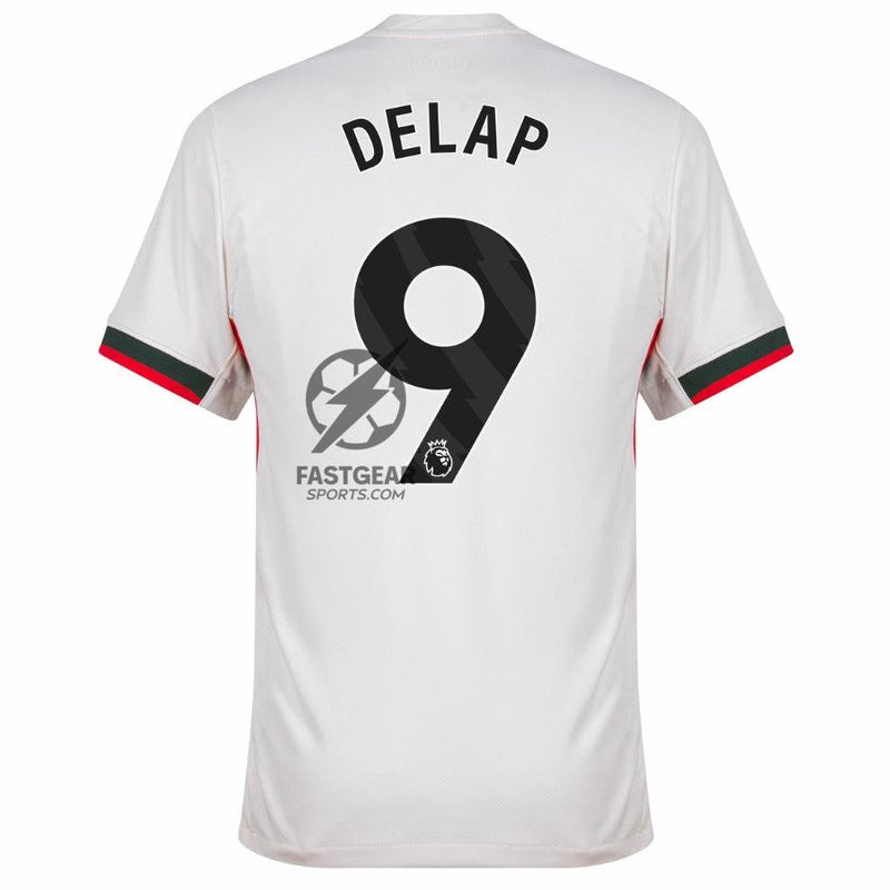 Chelsea Delap 9 Away Fan Jersey 2025/26