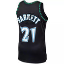 Regata Minnesota Timberwolves - Mitchell & Ness - Garnett  NBA- Black