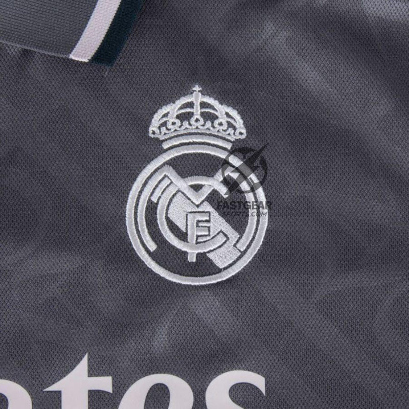 Real Madrid Endrick 16 Third Fan Jersey 2024/25 Patches UCL UEFA Foundation (Official Printing)