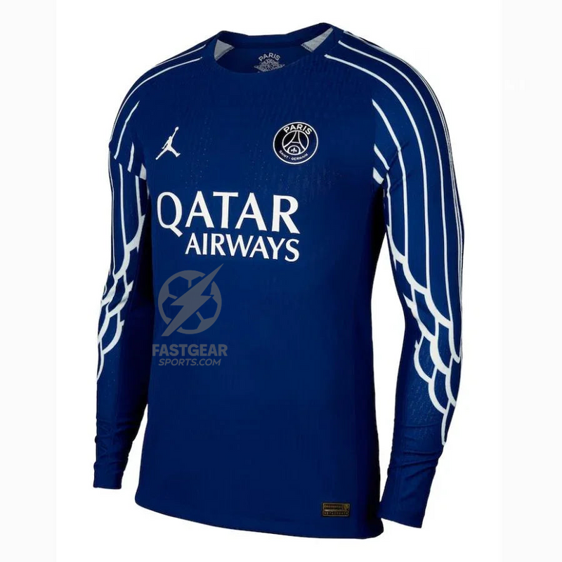 PSG Jordan Fourth Fan Jersey Long Sleeve 2024/25