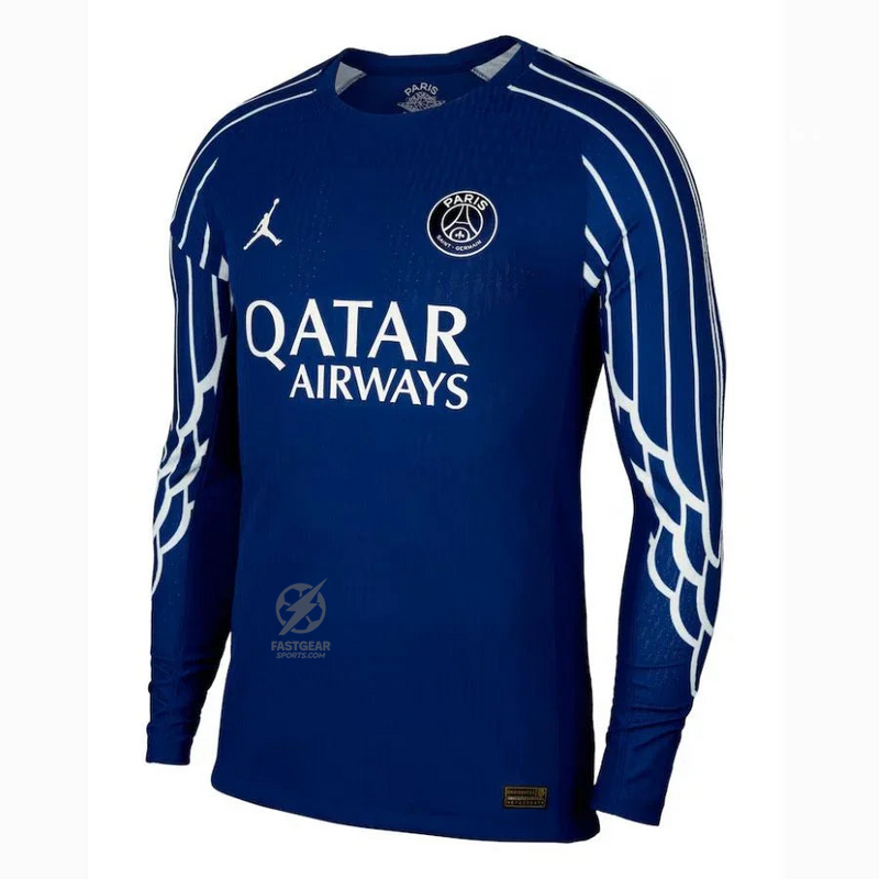 PSG Jordan Fourth Fan Jersey Long Sleeve 2024/25