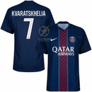 PSG Kvaratskhelia 7 Home Authentic Player 2025/26 Dri-Fit ADV Match